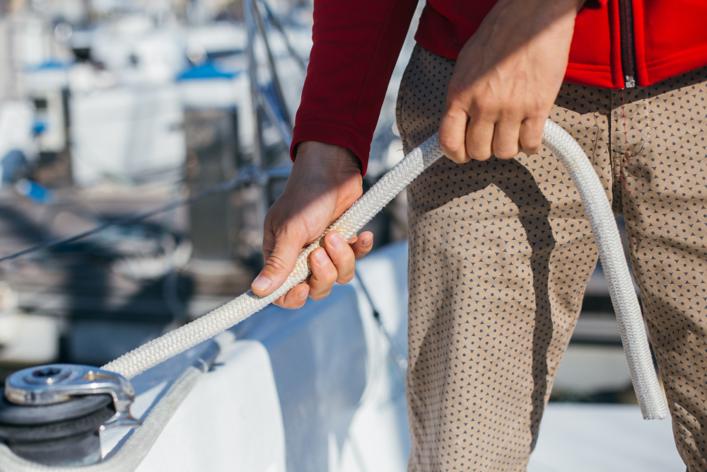 Sail Maintenance.